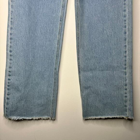 Numero Otto Amelie Fur Straight Leg Jeans Size 44 / US 8 - Picture 7 of 12